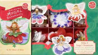 Make your own angel ornaments