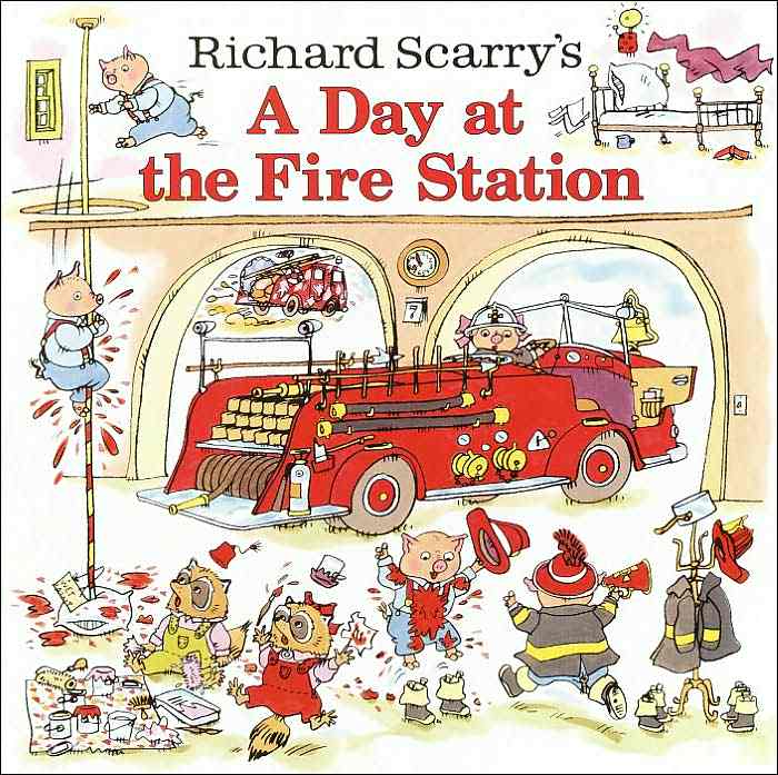 Richard Scarry's a day the fire Station