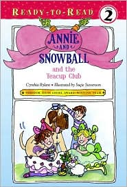 Annie and Snowball and the teacup club